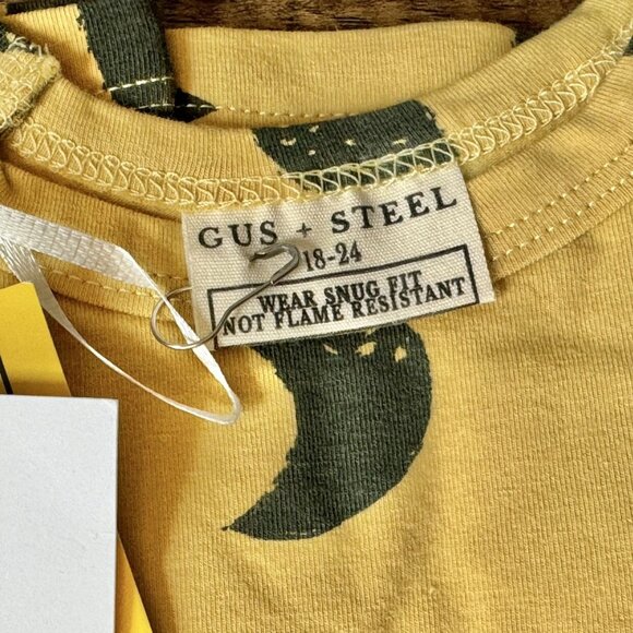 NWT Gus + Steel Moon Phases On Flax Lounge Set 18/24 - Picture 2 of 4